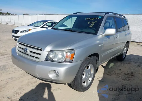 2006 Toyota Highlander Limited V6 z USA, uszkodzony, nr VIN JTEEP21AX60154837